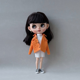 blythe小布娃衣 ob24 azone ob27 19关节体 芭可比儿ppfr娃衣外套