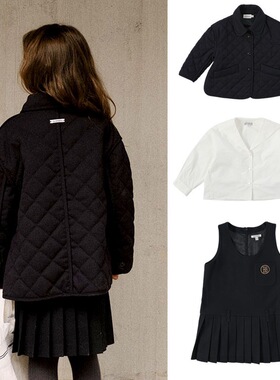 Choice.i Girl 女童夹棉保暖棉服 可爱背心连衣裙 衬衣 套装