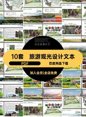 美丽乡村稻田农田旅游观光生态农业田园景观规划设计方案文本PDF