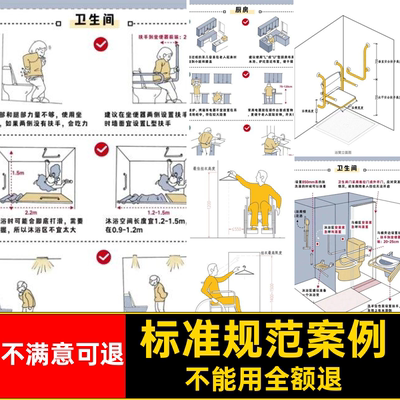 老龄化PPT模板案例适文本家装标准规范老化汇报室内方案设计装修