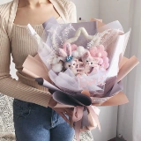 Дисней, кукла на день Святого Валентина, популярно в интернете, букет, подарок на день рождения