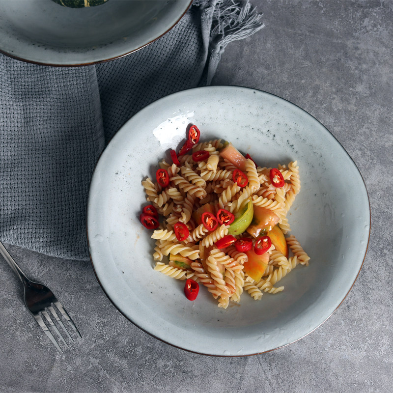 餐具西式汤碗复古意面盘