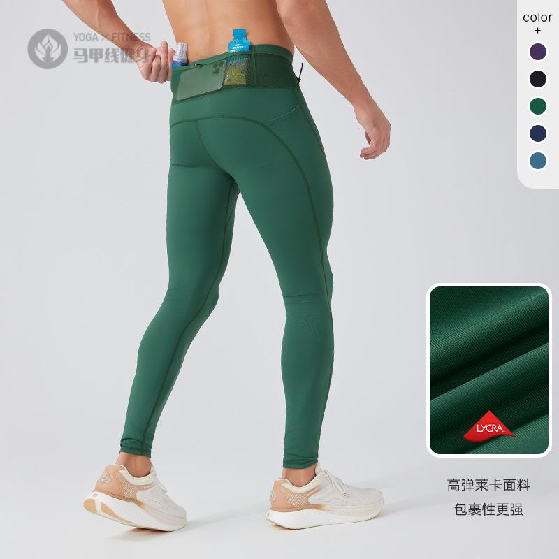 欧美运动紧身瑜伽裤男女通用春夏