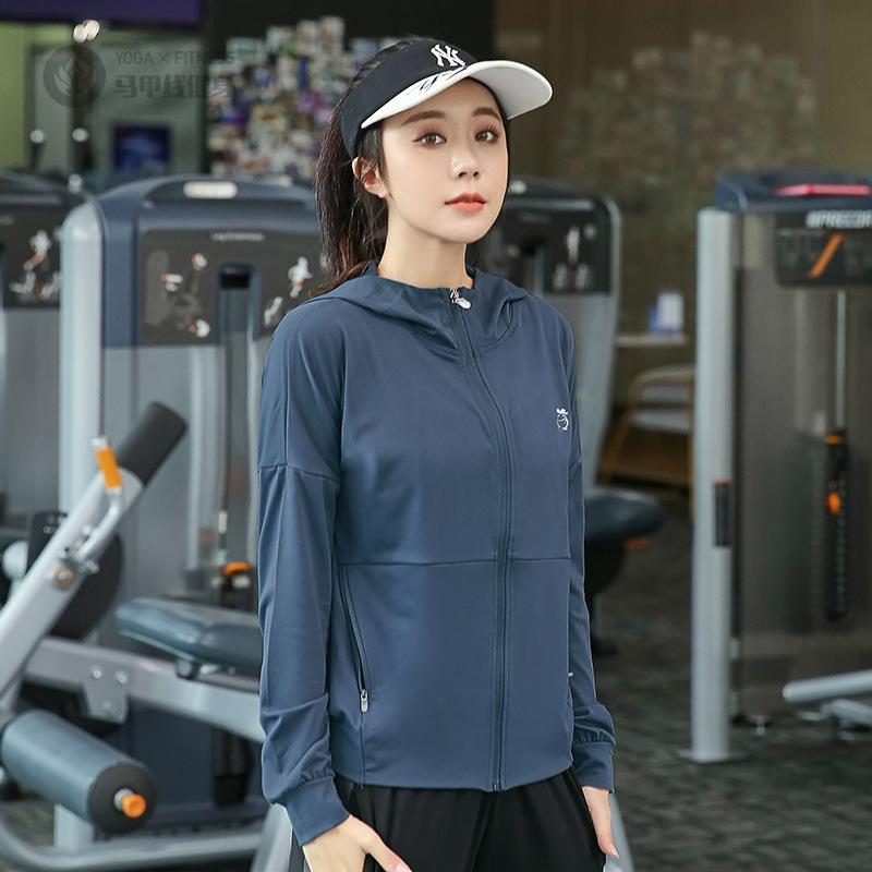 大码瑜伽外套女秋冬季胖mm跑步