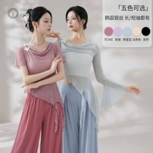 舞仙气荡领古典舞蹈练功服女韵