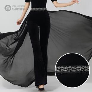 形体服气质腰封腰带训练服舞蹈模特走秀礼仪表演腰纱步态飘纱