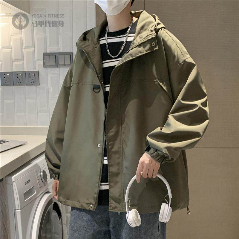 棒球服外套男春秋季日系复古潮牌