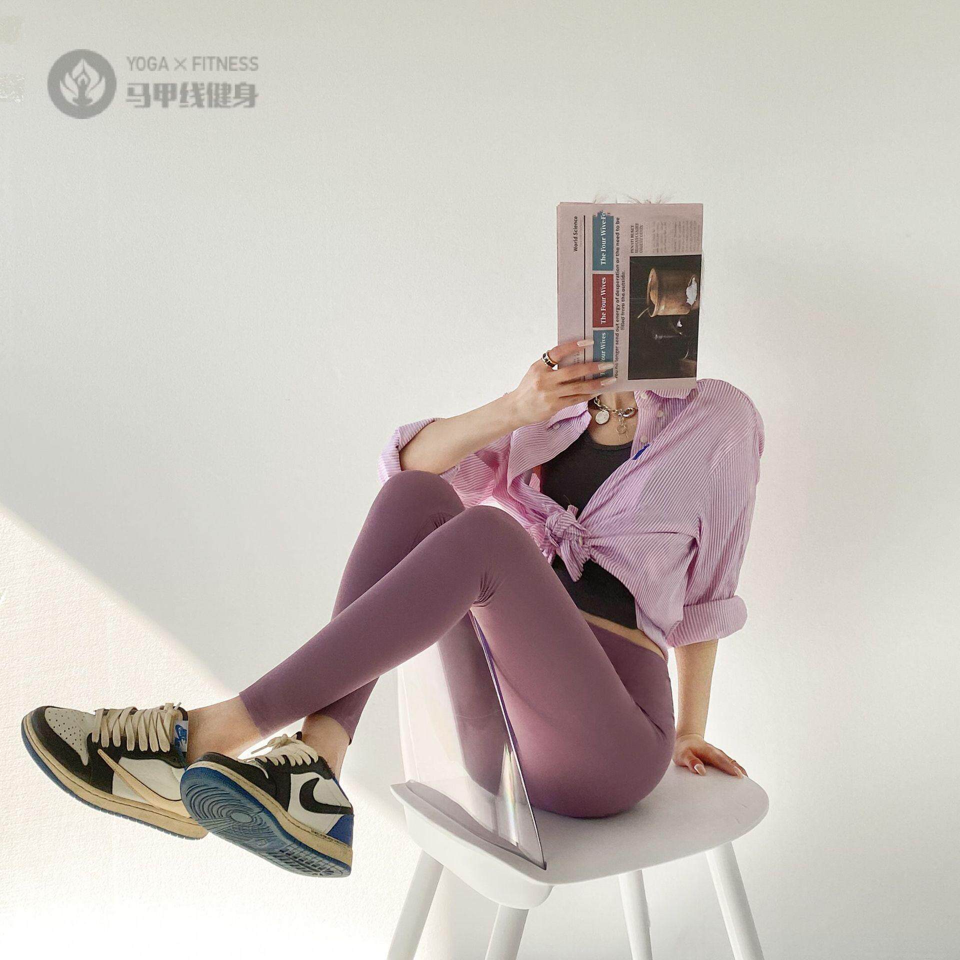 线工艺韩版裤透气九分打底裤秋款显瘦外穿裤子女高品质