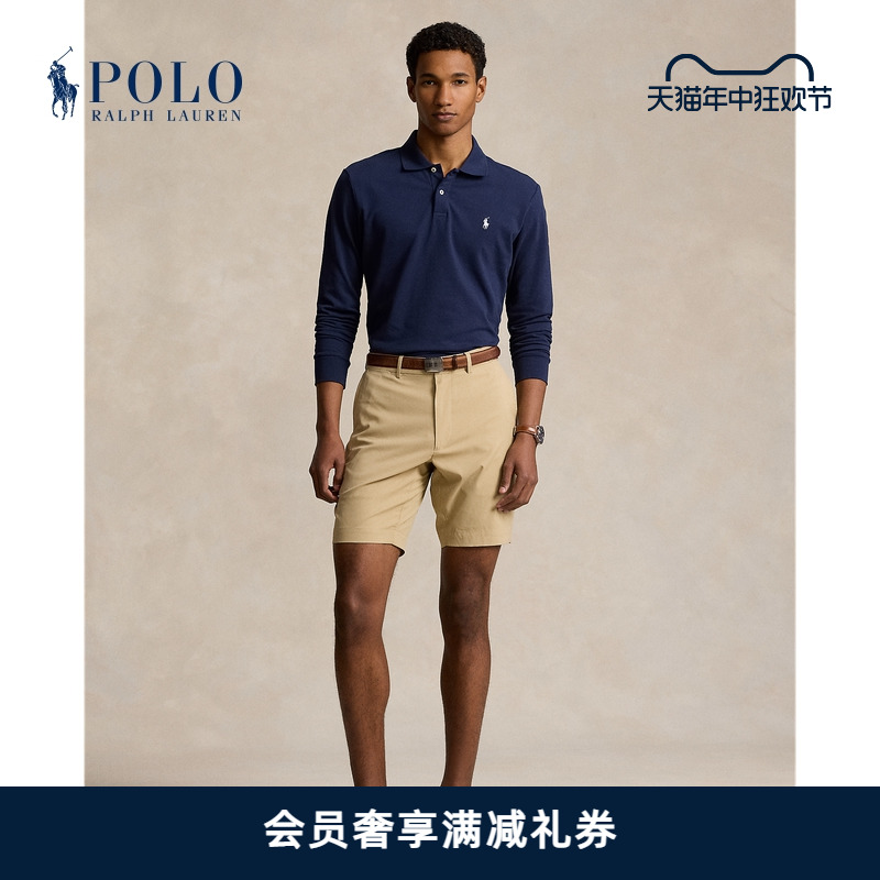 Ralph Lauren/拉夫劳伦男装 24年春定制版型运动短裤RL18217-封面