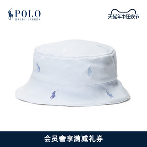 Ralph Lauren/拉夫劳伦婴童 经典款Polo Pony棉双面布帽子RL38504