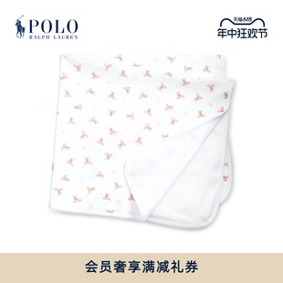 款 经典 拉夫劳伦婴童 Ralph Polo Lauren Bear棉毯RL33027