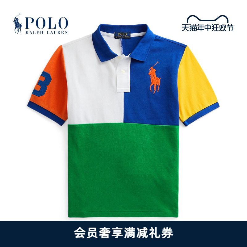 拉夫BigPony网眼布Polo衫