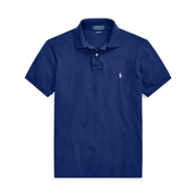 Polo Ralph Lauren Trang phục nam 2019 Đầu thu tùy chỉnh Phiên bản mỏng lưới Áo sơ mi Polo RL11202 - Polo