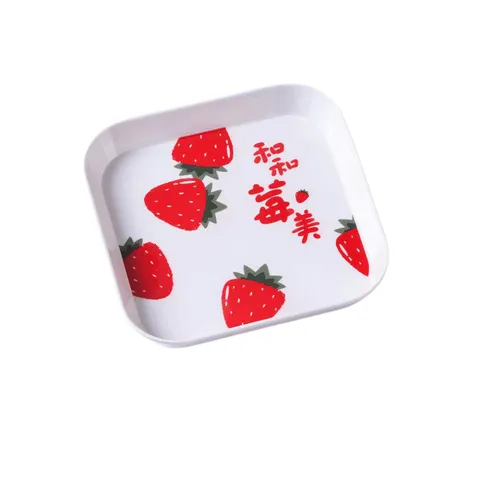 小用卡通密胺吐骨碟置物盘小方盘显初幼儿园家居小四方手工杂物盘,餐饮具,碟,淘宝优惠券,粉丝福利购,淘宝优惠卷