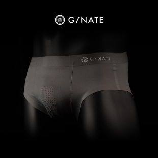 衩薄款 GNATE及图 网眼透气排汗男生三角内裤 三角裤 双面莫代尔男士