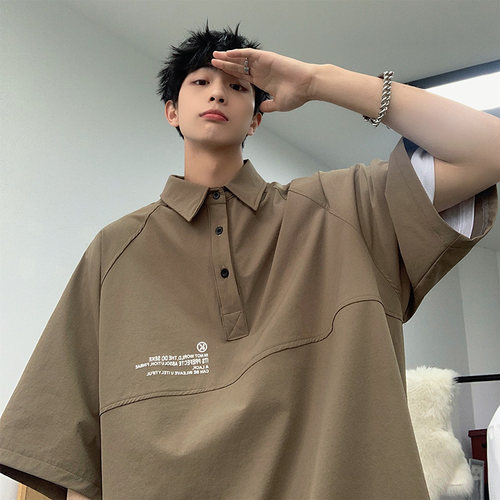 美式cityboy日系衬衫短袖潮