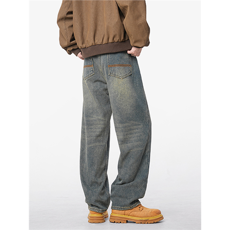 美式牛仔裤男款2025春秋