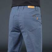 男款 透气浅色夏裤 夏季 直筒商务中年正装 高端纯棉休闲裤 裤 薄款 西装