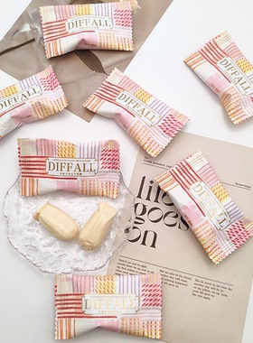 英国DIFFALL巧克力夹心牛乳糖高颜值结婚喜糖网红散装办公室零食