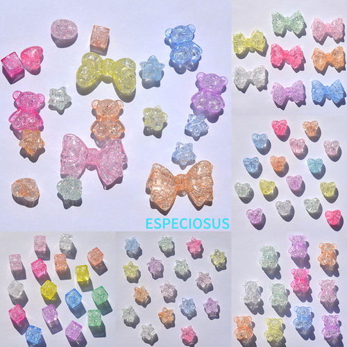 手工制作桃心DIY耳环材料亚克力