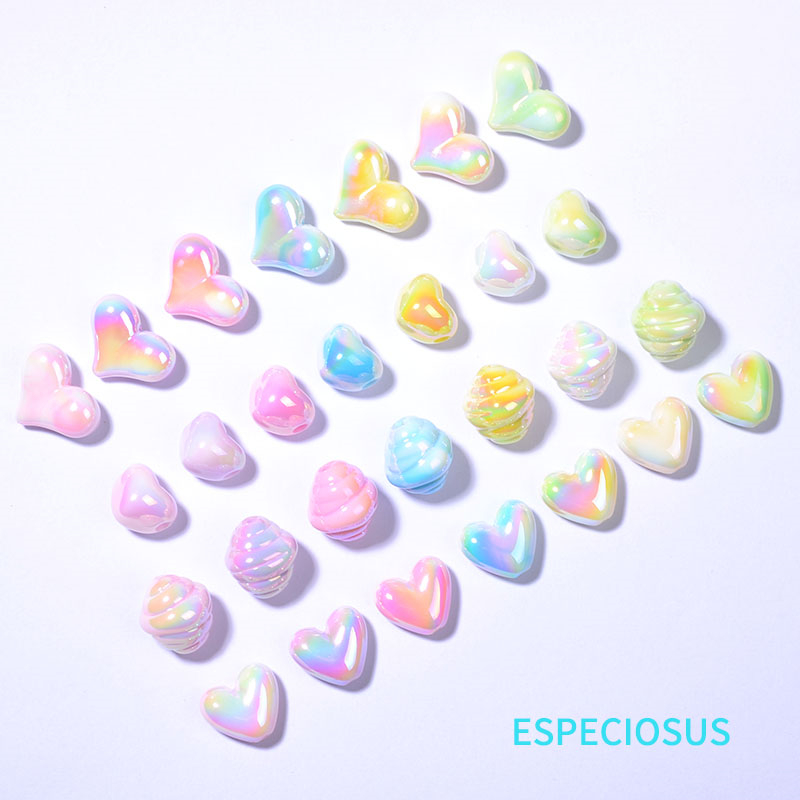 ESPECIOSUS亚克力极光幻彩电镀心