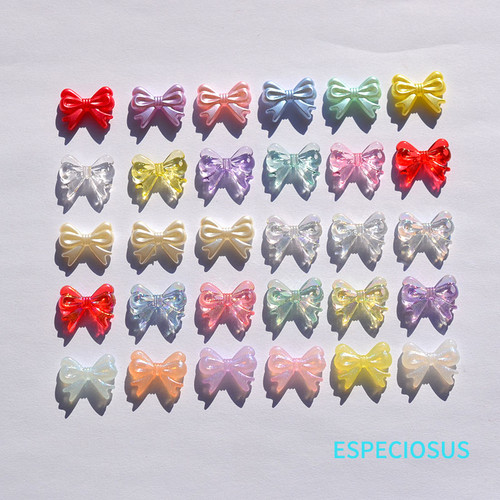 ESPECIOSUS亚克力颜色齐全蝴蝶结