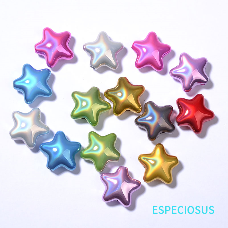 ESPECIOSUS亚克力五角星幻彩珠子