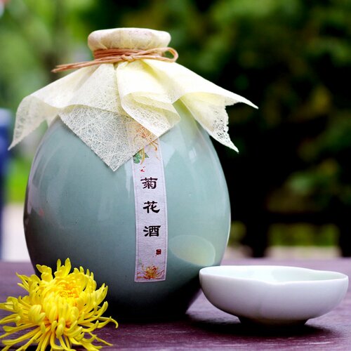 半朵悠莲第210元古风低度菊花酒