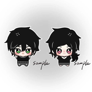 【安迪和莉莉】安德鲁艾什莉属性10cm棉花娃娃游戏同人印花周边