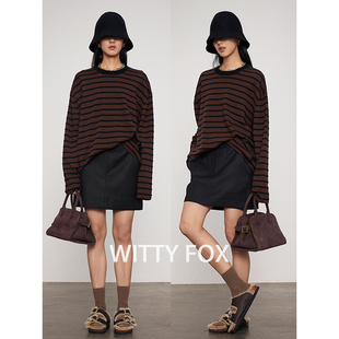 款 日本TSUYAKIN精纺羊毛复古M1u风A字西装 短裙半身裙四季