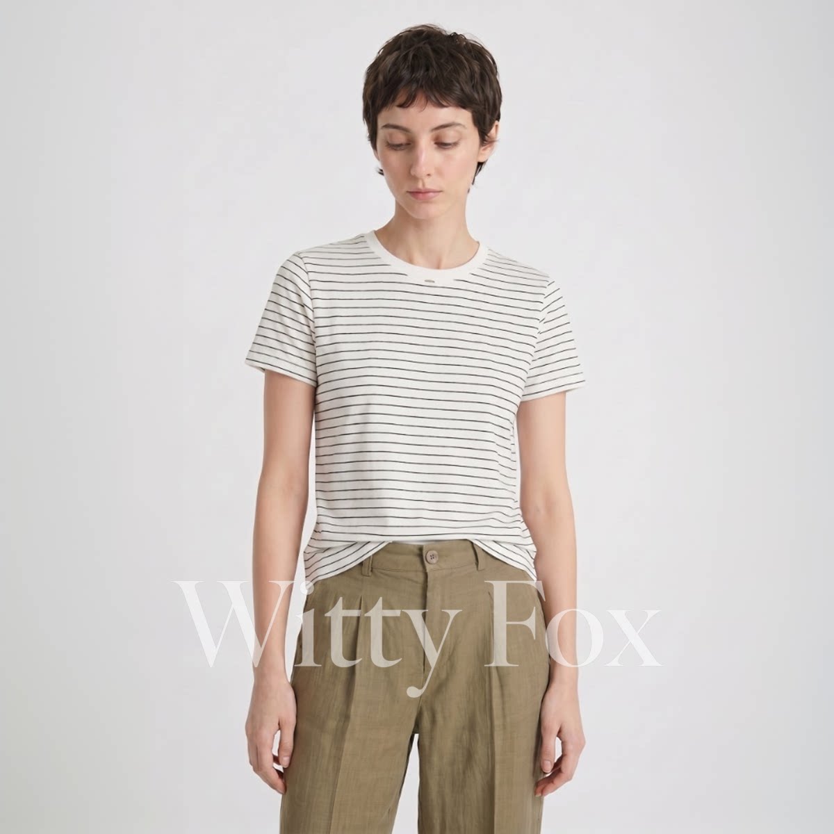 WITTYFOX凉感透气短袖T恤女