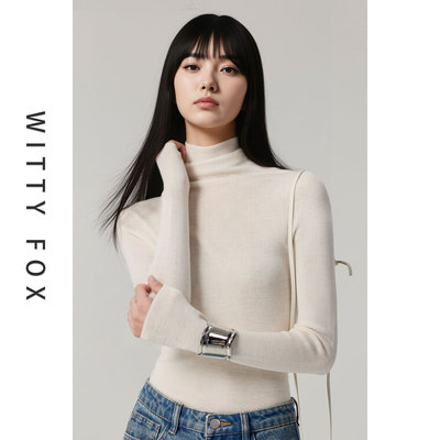 WITTYFOX无缝一体打底衫