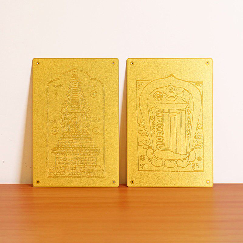 面小仙磨砂铜片居家摆件工艺品