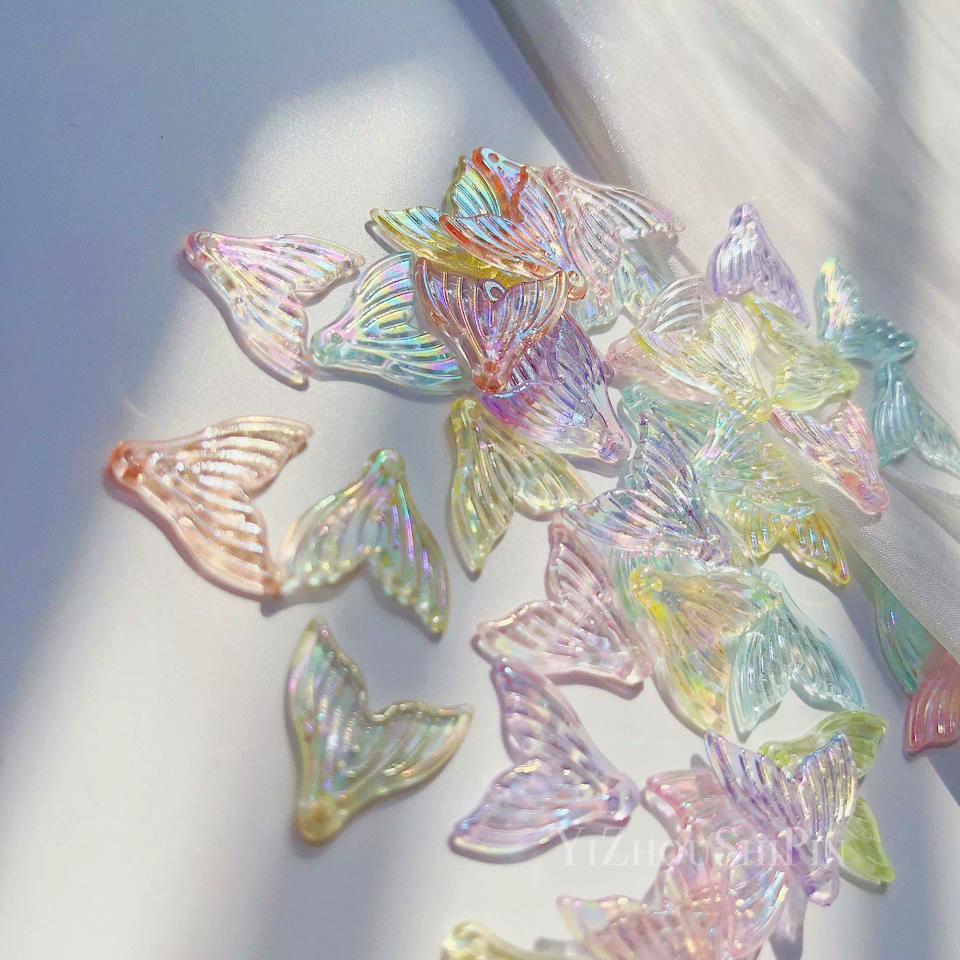 20mm镭射ab美人鱼尾diy手机链吊坠吊孔发夹滴胶贴片材料饰品配件,玩具/童车/益智/积木/模型,惯性/回力/滑行玩具,淘宝优惠券,粉丝福利购,淘宝优惠卷