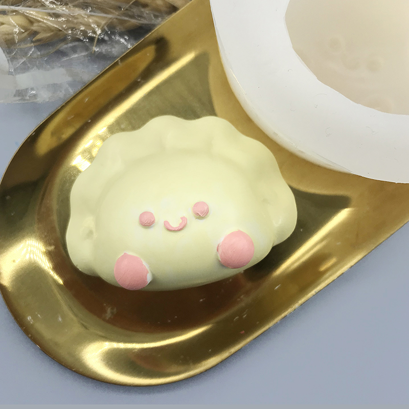 饺子宝宝捏捏硅胶模具 食品级硅胶模具巧克力滴胶蜡烛手工翻模