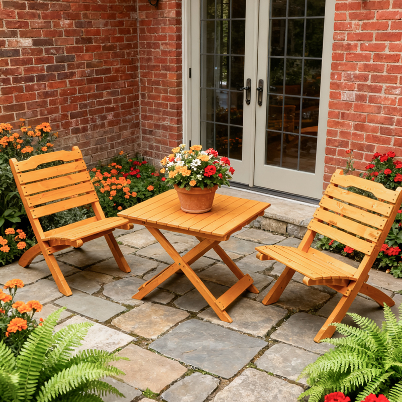 户外桌椅阳台休闲区布置庭院网红室外喝茶咖啡一桌二椅子组合折叠