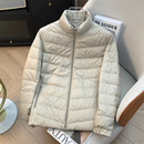 90绒 少量现货 轻薄立领保暖轻便白鸭绒羽绒服外套男 余单 H家