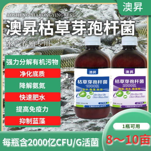 澳昇2000亿净化水质降亚硝酸氨氮