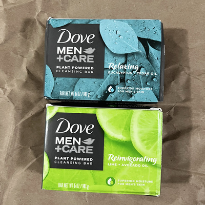 美版Dove多芬MEN+CARE男士冷压香皂洁面洗发剃须沐浴4合1香块141g