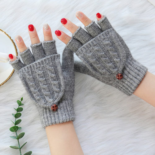 半指翻盖手套，学生办公的福音