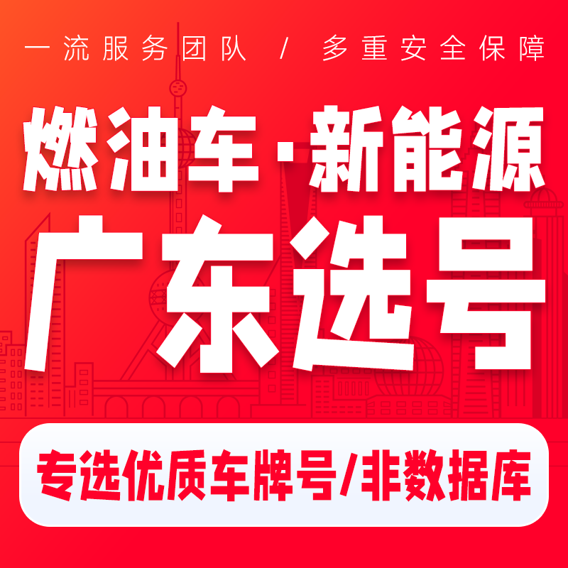 广州深圳车牌选号东莞佛山珠海中其它服务