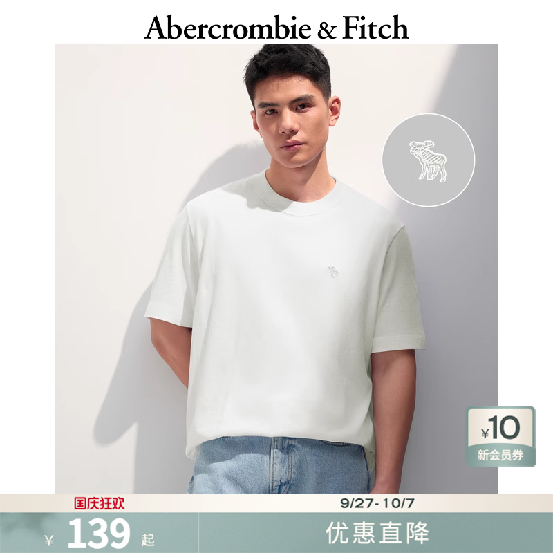 经典小麋鹿圆领短袖T恤