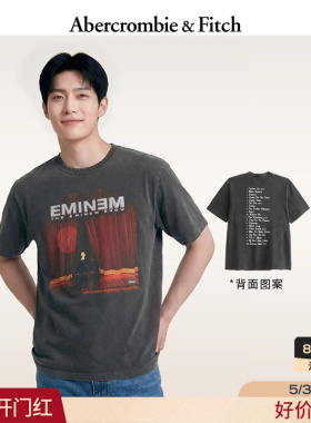 AF美式情侣时尚百搭潮流音乐棉质短袖T恤上衣26夏男装123-6112