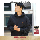 抓绒套头连帽卫衣122 AF经典 美式 25秋冬新款 5536 小麋鹿图案男装