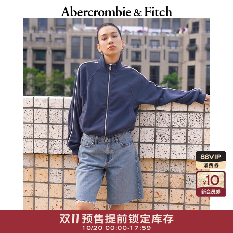 【双11预售】AF小麋鹿图案女装25秋冬新款毛圈布卫衣152-5243