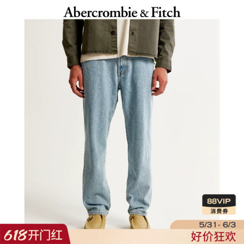 AF男装时尚宽松牛仔裤