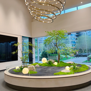 仿真青枫大型绿植枫叶树假树庭院造景鸡爪槭简约室内装饰景观假树