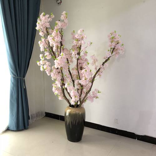 仿真多层室内落地樱花婚庆樱花树