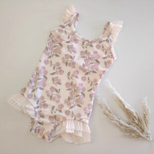 2026新款 女童连体泳衣甜美女孩游泳衣婴幼儿童小宝宝温泉公主泳装