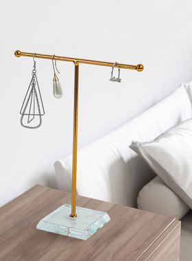 创意简约项链收纳架家用饰品展示架首饰旋转架挂玩具架挂项链架子